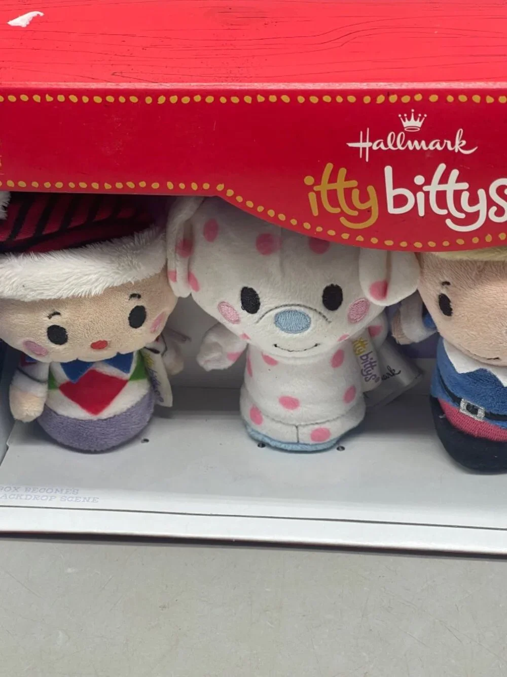 hallmark itty bittys Rudoph the red nose reindeer collector set READ NEW